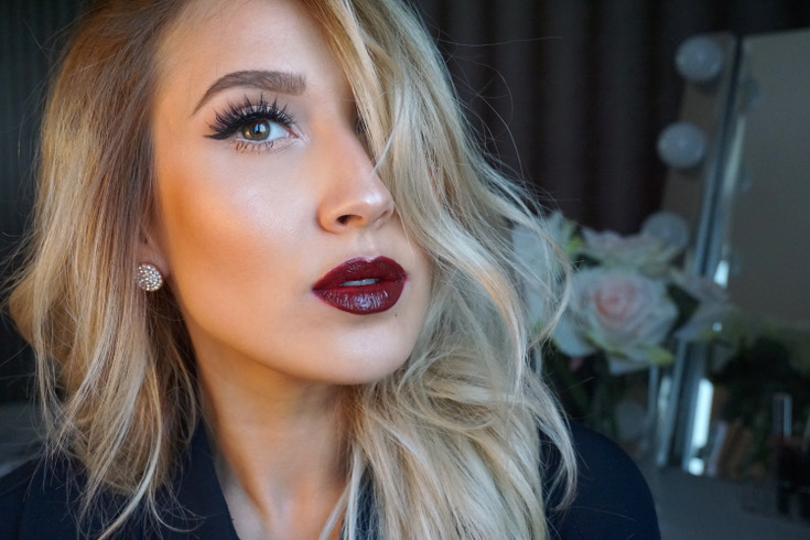 Bold Glossy Lips